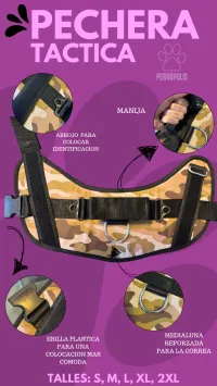 Pechera Tactica Perropolis Talle S