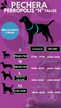 Pechera Perropolis Talle S