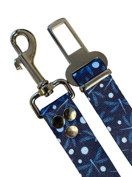 cinturon de seguridad sublimado libelulas