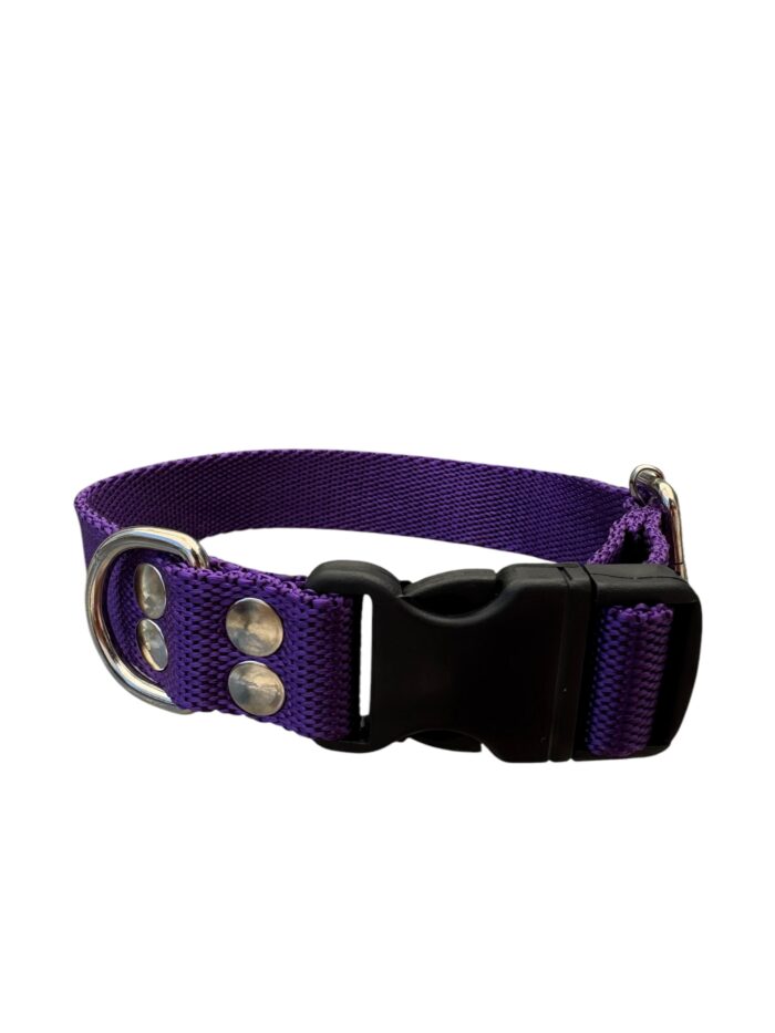 collar regulable liso violeta