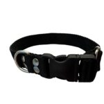 collar regulable liso negro