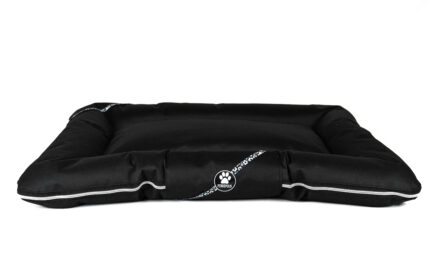 Almohadón desmontable y lavable – cómodo, resistente y antidesgarro. Con cierre para fácil limpieza y disponible en talles S, M y L, pensado para brindar el mejor descanso a tu perro