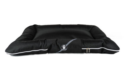 Almohadón desmontable y lavable – cómodo, resistente y antidesgarro. Con cierre para fácil limpieza y disponible en talles S, M y L, pensado para brindar el mejor descanso a tu perro