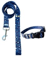 Collar Regulable Sublimado + Correa - Libelula