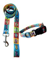 Collar Regulable Sublimado + Correa - Historieta