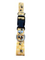Collar Regulable Sublimado + Correa - Abejas - Imagen 4
