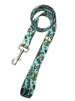 Collar Regulable Sublimado + Correa - Grafitti Celeste - Imagen 3