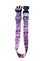 Collar Regulable Sublimado + Correa - Grafitti Rosa - Imagen 3