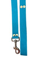 Conjunto Pretal H liso + Correa Lisa - Celeste - Imagen 3