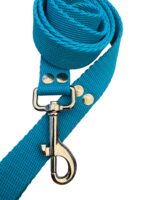 Conjunto Pretal H liso + Correa Lisa - Celeste - Imagen 4