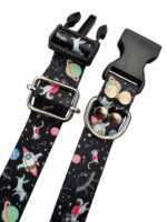 Collar Regulable Sublimado + Correa - Espacio - Imagen 2