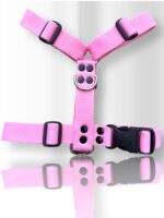 Conjunto Pretal H Liso Full Color + Correa - Rosa - Imagen 2