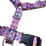 Conjunto Pretal H + Correa - Grafitti Violeta - Imagen 3