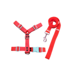 Conjunto Pretal H Liso Full Color + Correa - Naranja