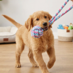 SOGA CON PELOTA - 21x8 CM