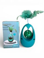 PLUMERO GATO VERDE 13CM - Imagen 2